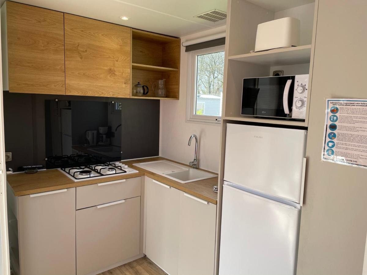Mobilhome Tout Confort R10 Domaine De Lanniron Quimper Exterior photo
